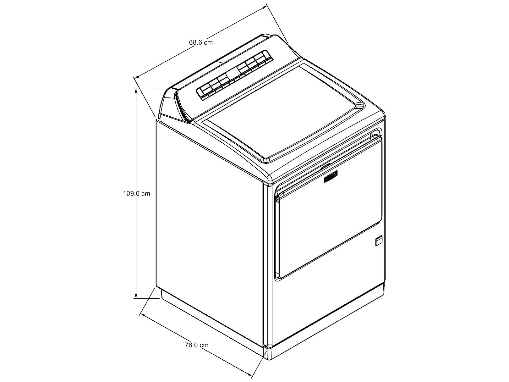 Secadora de Carga Superior 28kg a Gas con Wi-Fi | Whirlpool Colombia