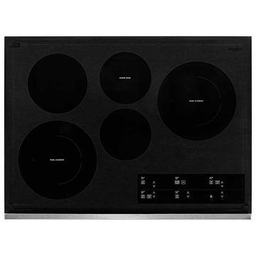Parrilla Eléctrica de 5 elementos 30" | 76.2 cms Cristal Templado WCE97US0KS