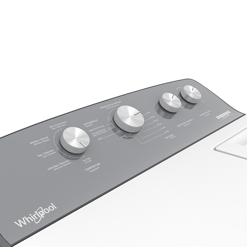 Secadora a gas 21 kg Carga superior | Whirlpool Colombia