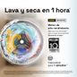 Lavasecadora Xpert Inverter Carga Frontal 13kg- color Titanium