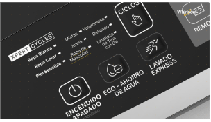 ciclos de lavadora whirlpool